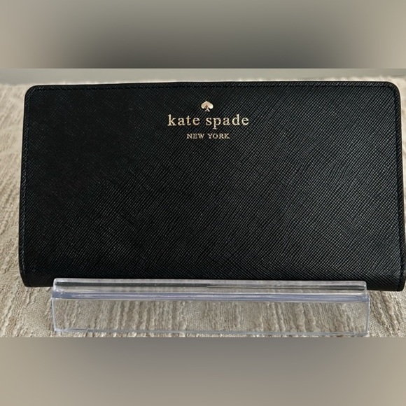 kate spade Handbags - Kate Spade Madison Saffiano Leather Slim Bifold Wallet  EUC